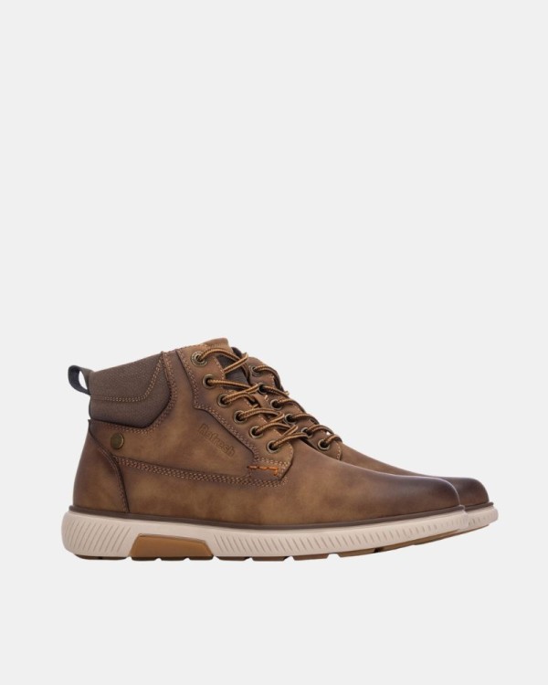 Botins Baixos Homem REFRESH Castanho 176719
