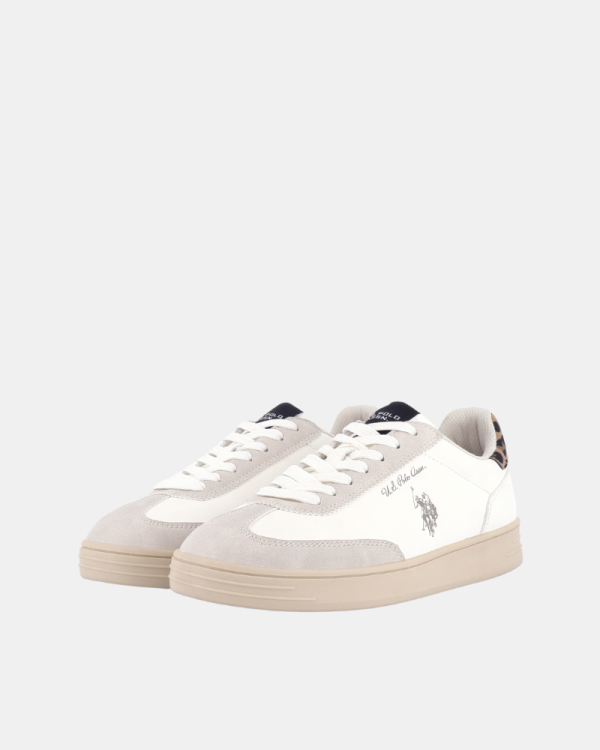 Sapatilhas Mulher US Polo Branco ALPHA002W GYH1