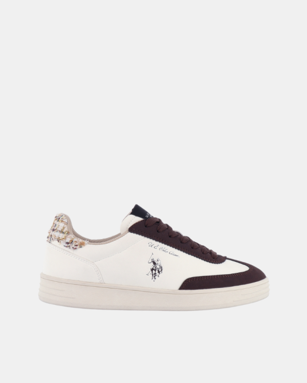 Ténis Mulher US Polo Branco ALPHA002W GYH1