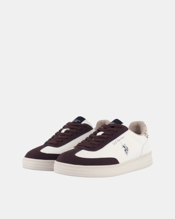 Ténis Mulher US Polo Branco ALPHA002W GYH1