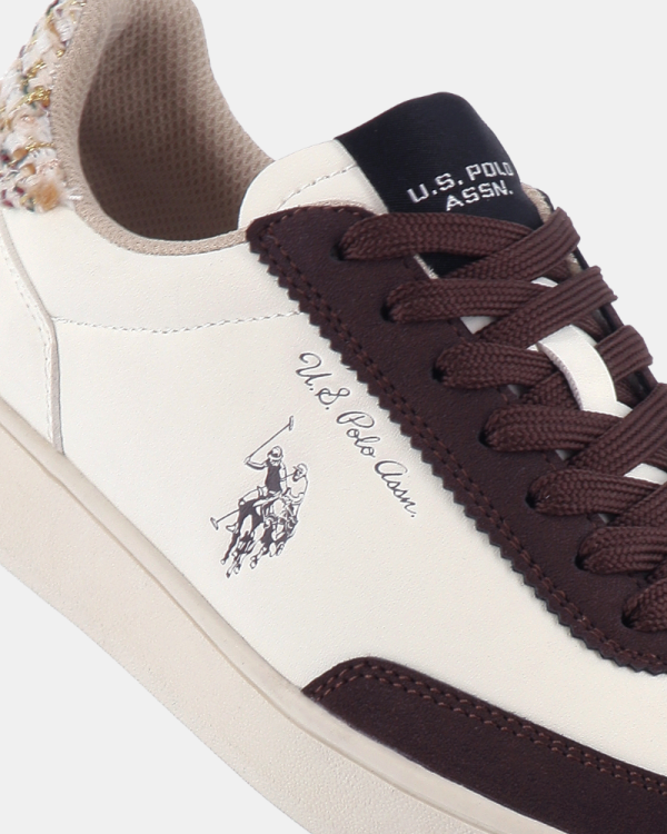 Ténis Mulher US Polo Branco ALPHA002W GYH1