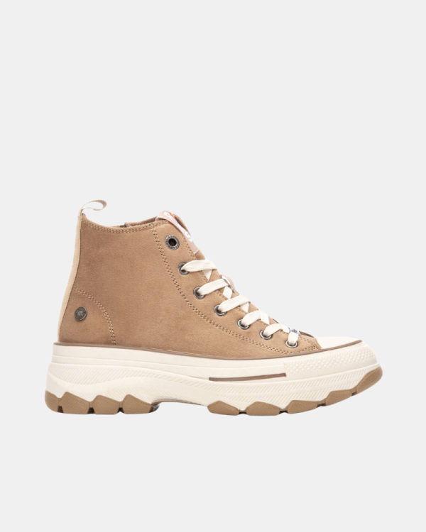 Ténis Altos Mulher REFRESH Taupe 173078
