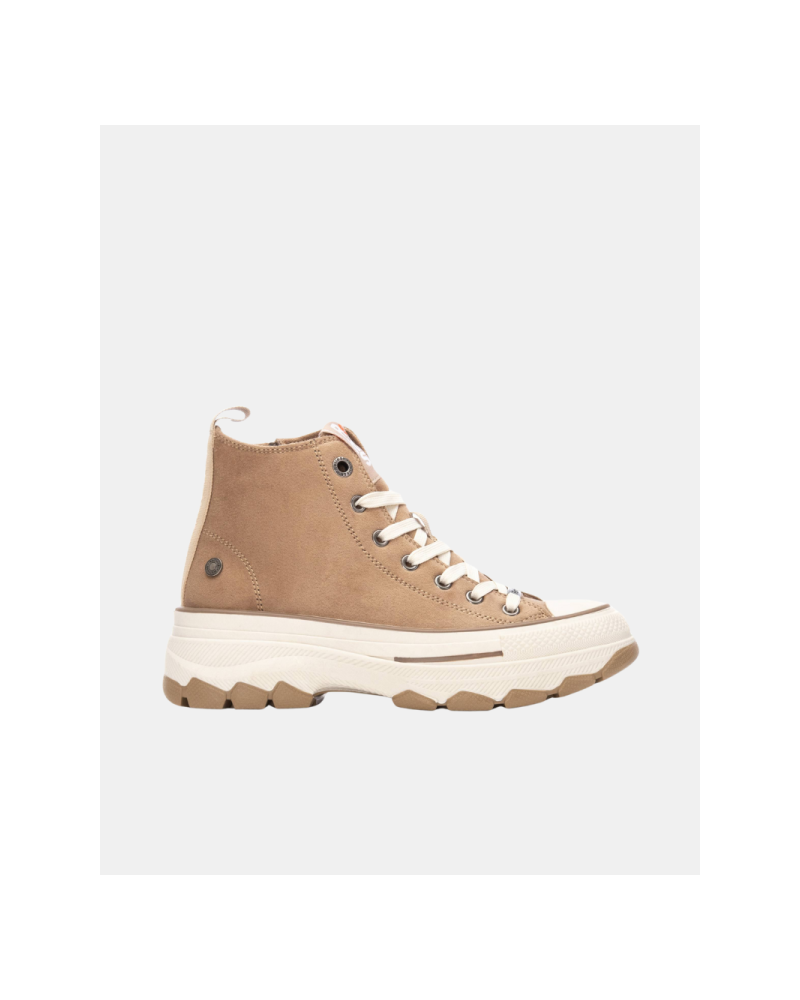 Ténis Altos Mulher REFRESH Taupe 173078