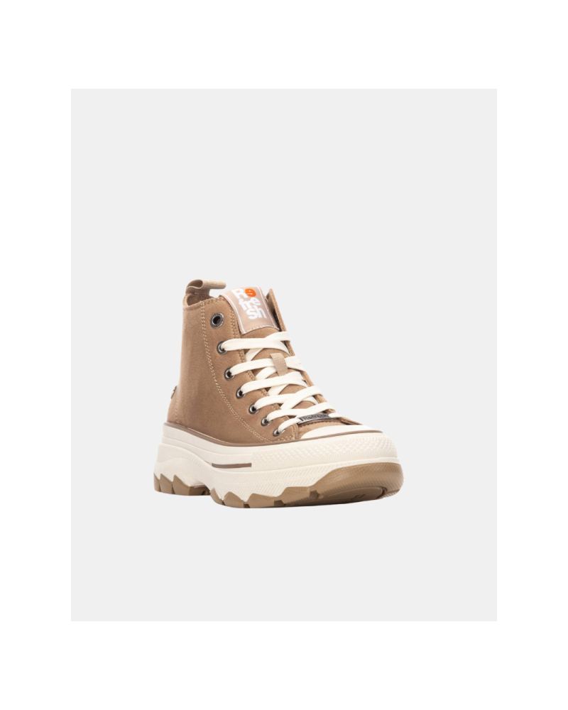 Ténis Altos Mulher REFRESH Taupe 173078