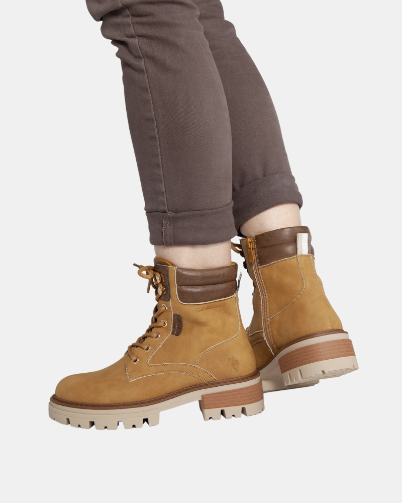 Botas de Mulher US Polo Castanhas ANITA001W GUY1