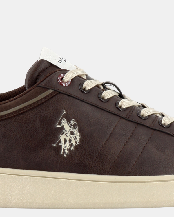 Ténis Homem US Polo Castanho ALPHA001 GYH1