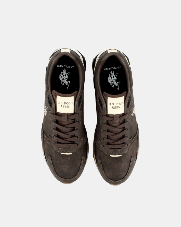 Zapatillas Hombre US Polo Marrón APRIL001 GUT1