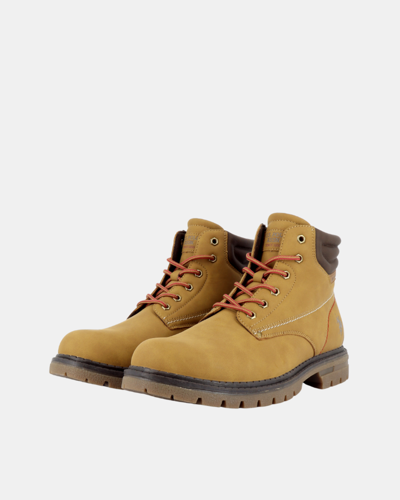 Botas para Homem US Polo Castanhas OHIO004M GUH1