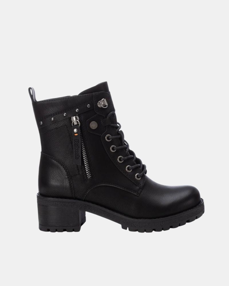 Botins Baixos Mulher REFRESH Preto 172241