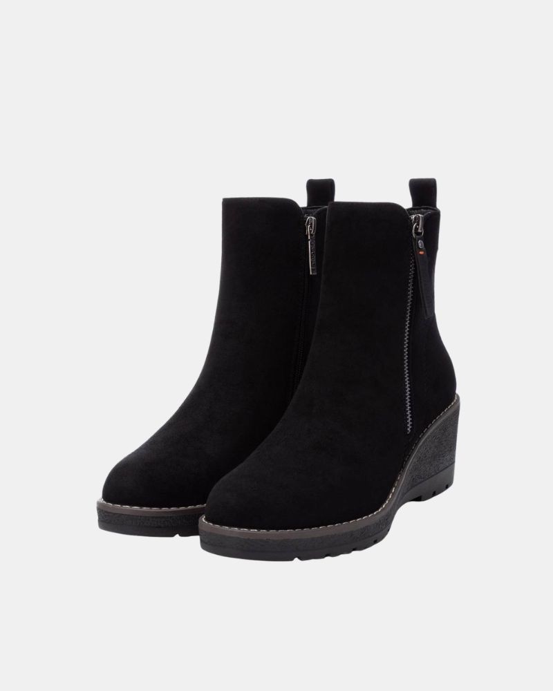 Botins Baixos Mulher REFRESH Preto 171009