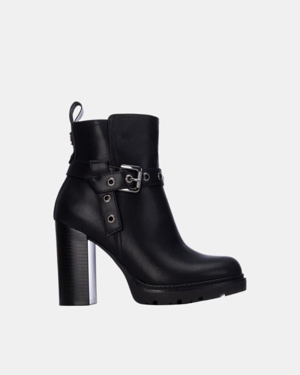 Botins Baixos Mulher REFRESH Preto 176062
