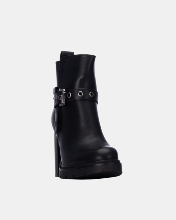 Botins Baixos Mulher REFRESH Preto 176062