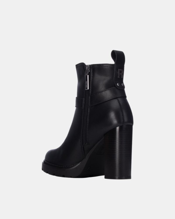 Botins Baixos Mulher REFRESH Preto 176062