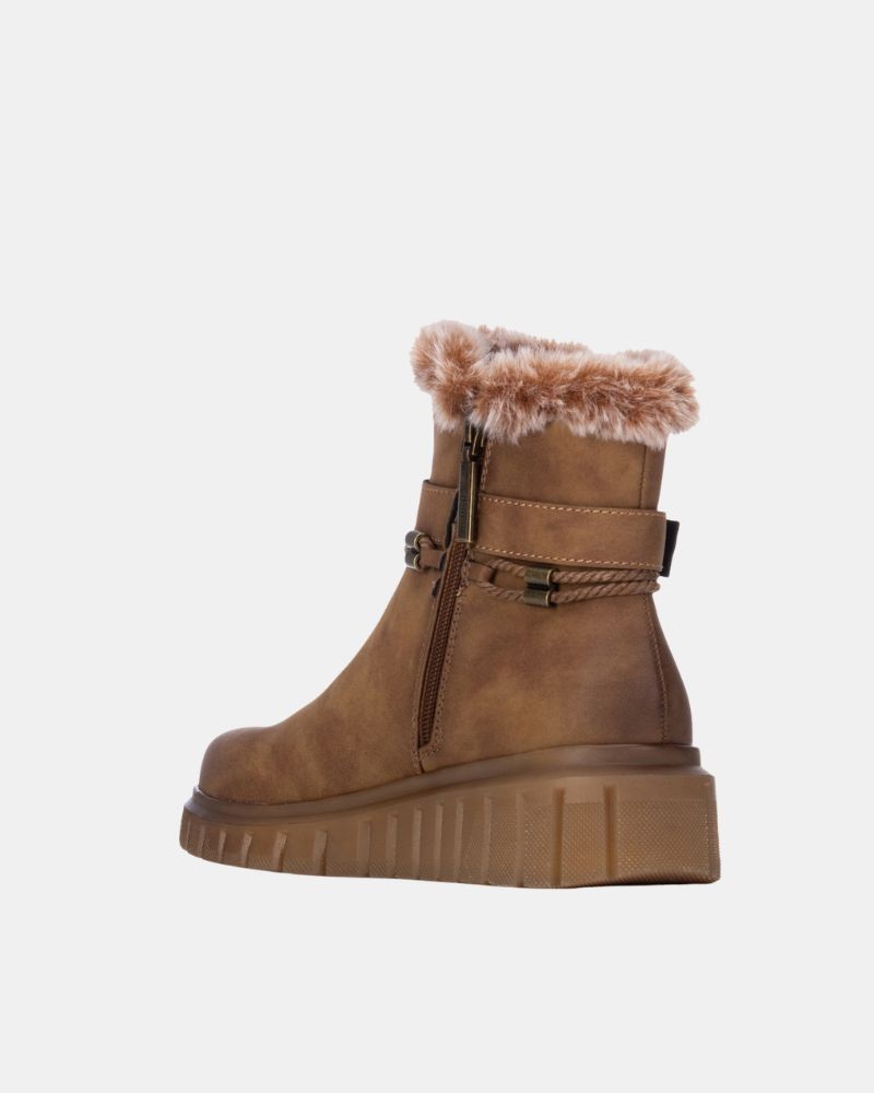 Botines Bajos Mujer REFRESH Marrón 176214