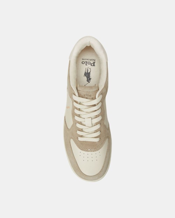 Zapatillas Bajas Hombre POLO RALPH LAUREN Blanco Beige 809945251 MASTR CT BRO