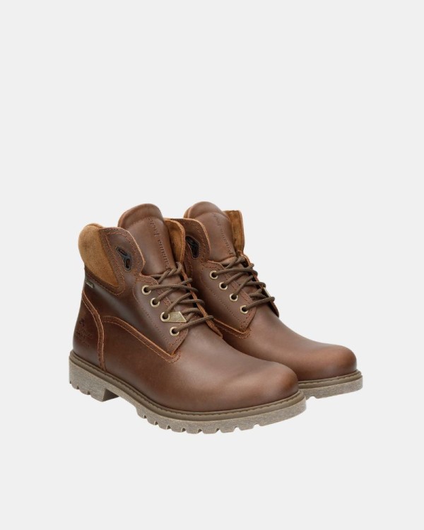 Botins Homem PANAMA JACK Castanho AMUR GTX C8