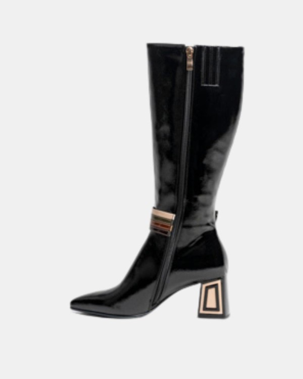 Botas Altas Mulher RockAway Pretas 84727