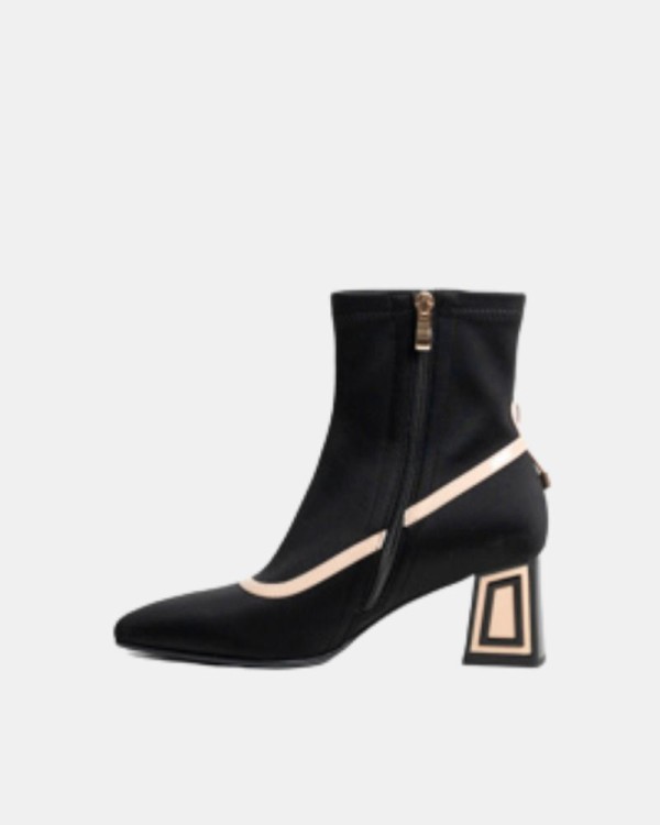 Botines Bajos Mujer RockAway Negro 84728