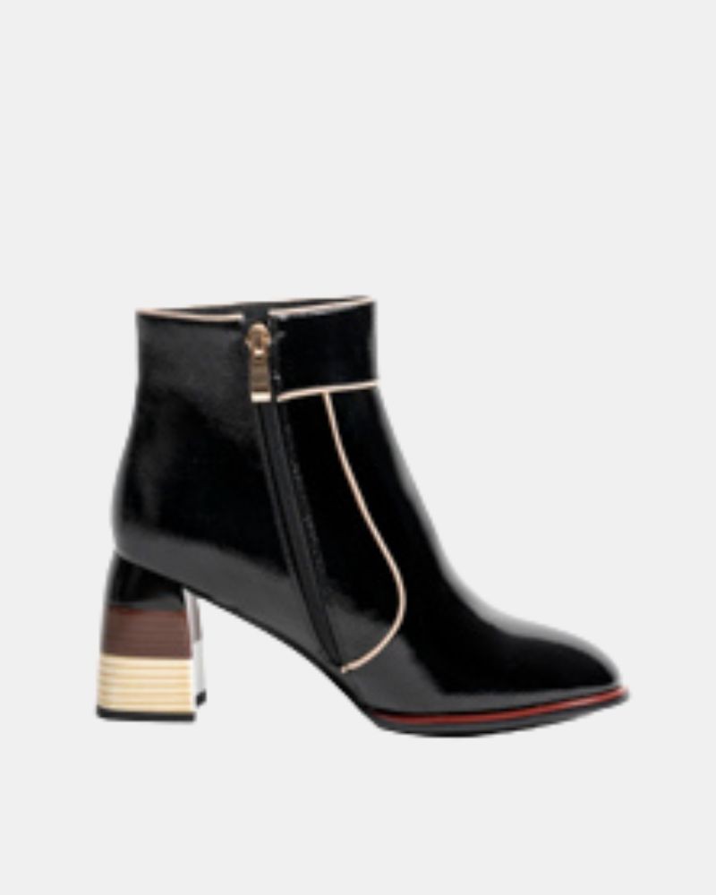 Botines Bajos Mujer RockAway Negro 84685