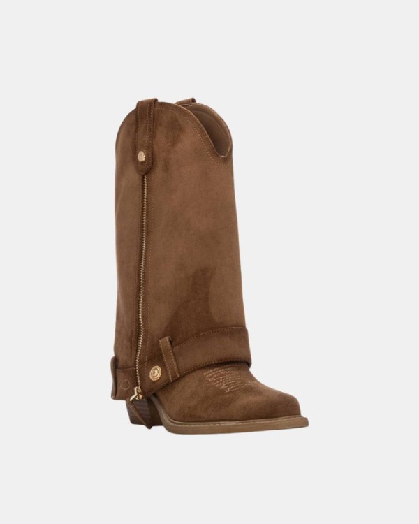 Botas Altas Cowboy Mujer XTI Taupe 146098