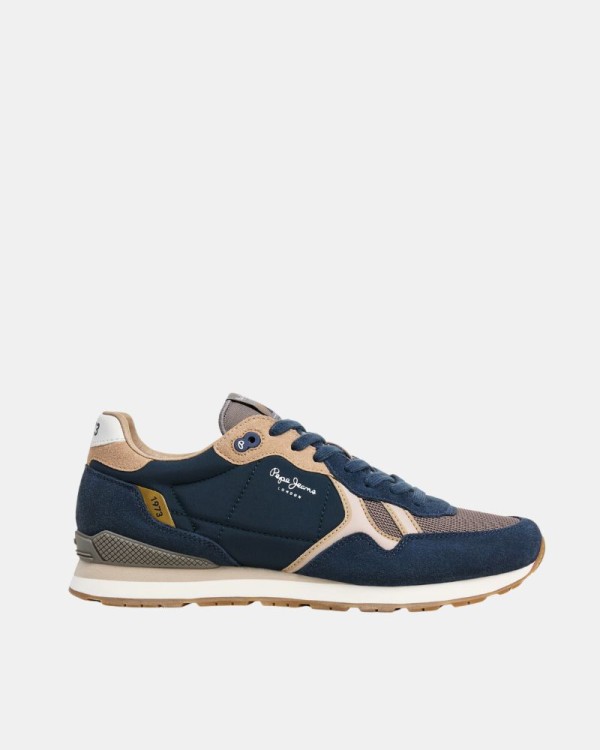 Sapatilhas Baixas Homem PEPE JEANS Azul PMS400049 BRIT CITY M