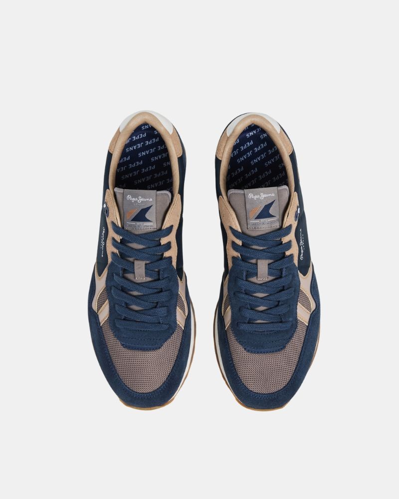 Sapatilhas Baixas Homem PEPE JEANS Azul PMS400049 BRIT CITY M
