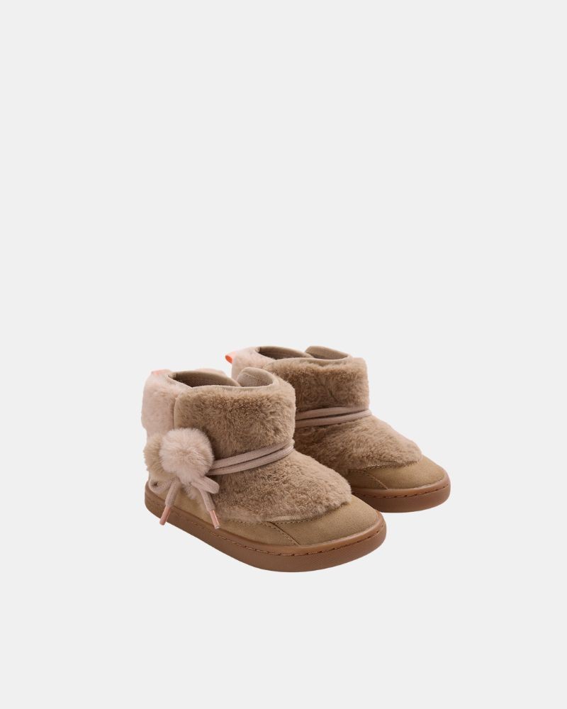 Botines Barefoot Infantil GIOSEPPO Beige 80521 P