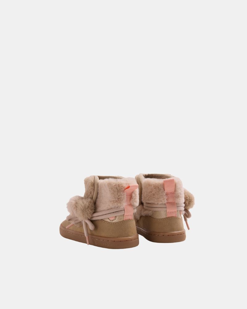 Botines Barefoot Infantil GIOSEPPO Beige 80521 P
