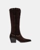 Botas Altas Cowboy Mulher XTI Castanhas 146508
