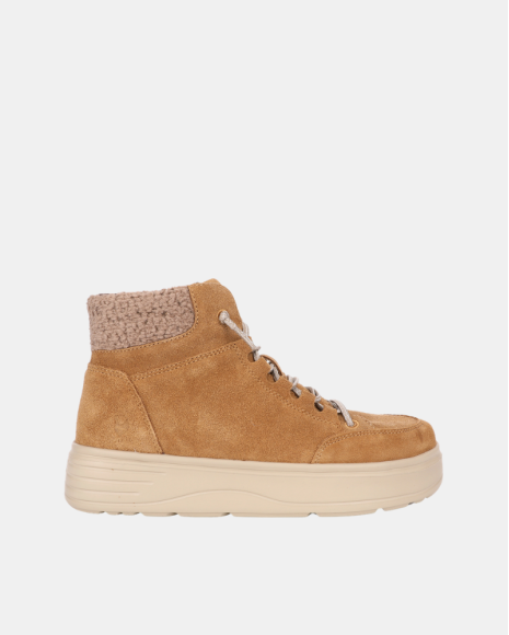 Botins Baixos Mulher Walkin Pitas Castanhos MANILA