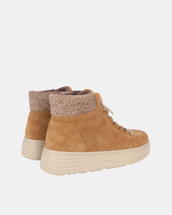 Botins Baixos Mulher Walkin Pitas Castanhos MANILA