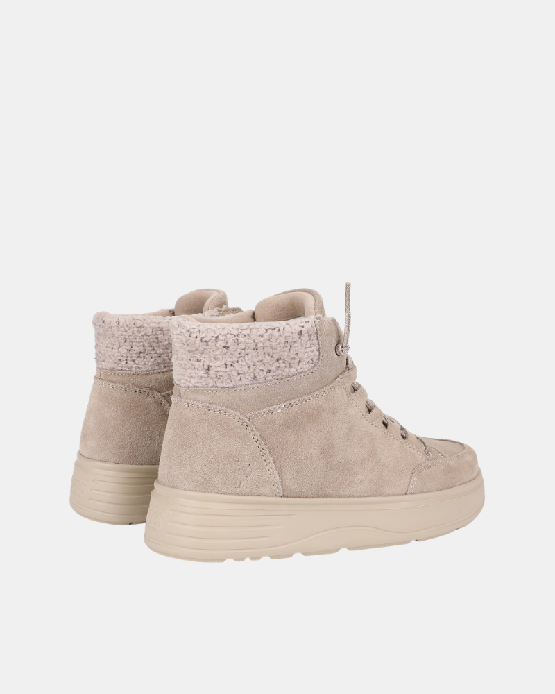 Botins Baixos Mulher Walkin Pitas Bege MANILA