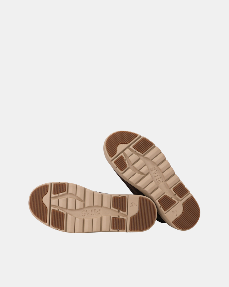 Botins Baixos Mulher Walkin Pitas Castanho PARIS