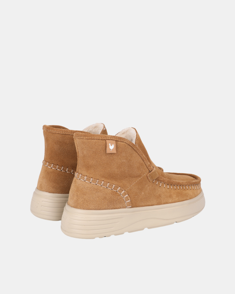 Botins Baixos Mulher Walkin Pitas Castanho PERTH