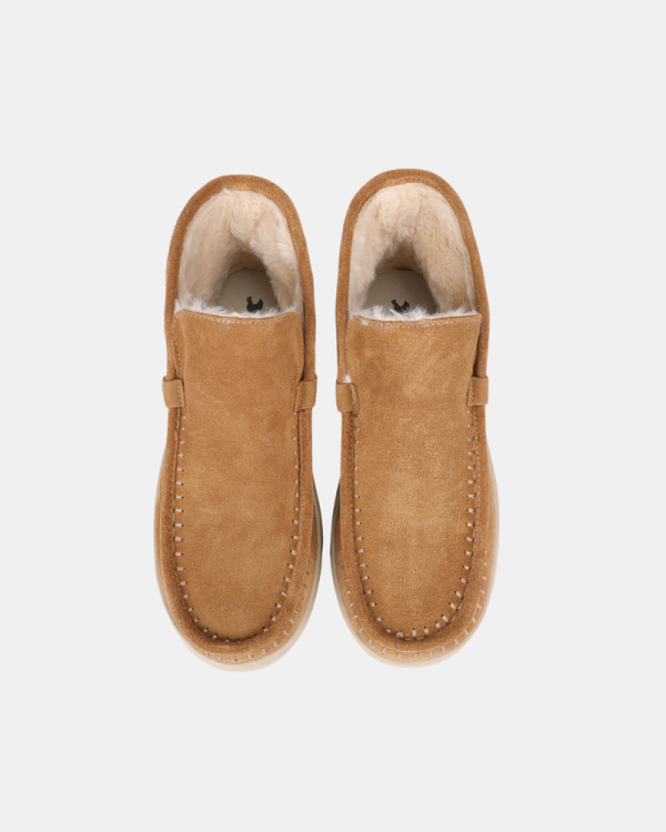 Botins Baixos Mulher Walkin Pitas Castanho PERTH