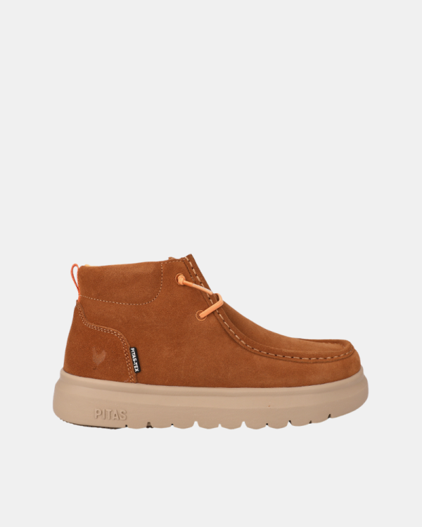 Botines Bajos Mujer Walkin Pitas Marrón PARIS