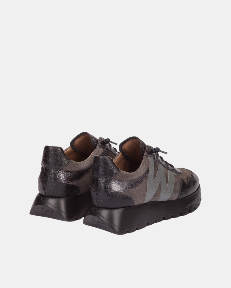 Zapatillas Bajas Mujer Wonders Negro A 24110