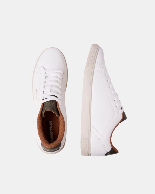 Zapatillas Bajas Hombre JACK AND JONES Blanco 12203642 WBOSLEY