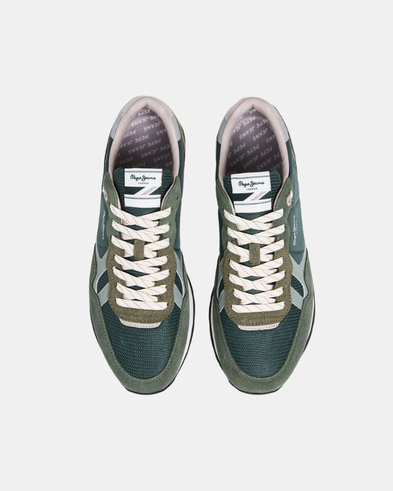 Ténis Baixos Homem PEPE JEANS Verde PMS400050 BRIT LEAGUE M