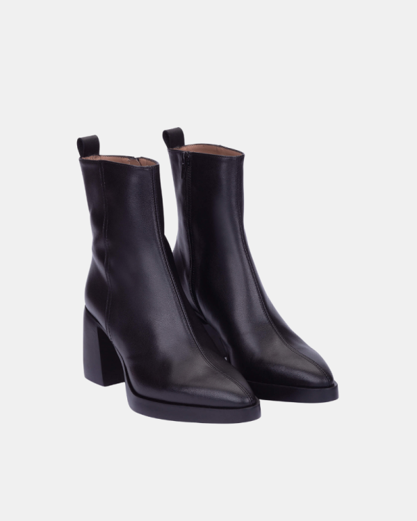 Botins Baixos Mulher Wonders Pretos L 1601