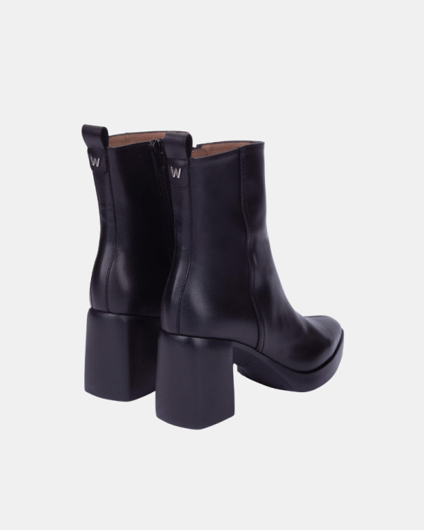 Botins Baixos Mulher Wonders Pretos L 1601