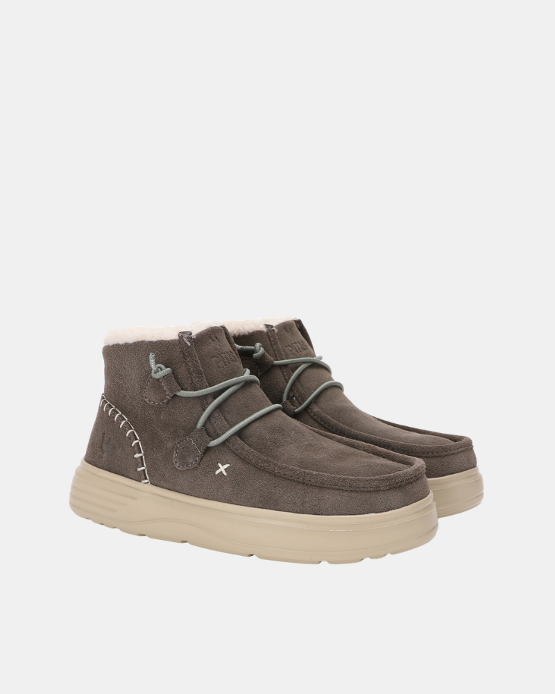 Botines Bajos Mujer Walkin Pitas Taupe SIDNEY