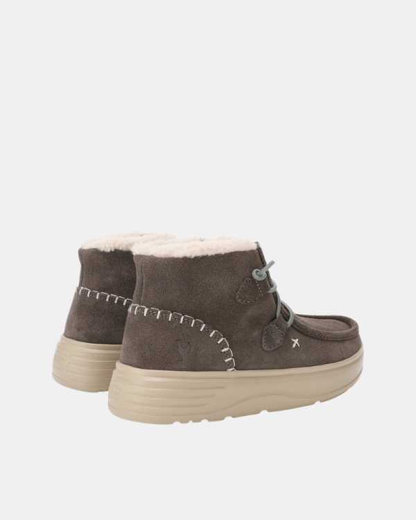 Botines Bajos Mujer Walkin Pitas Taupe SIDNEY