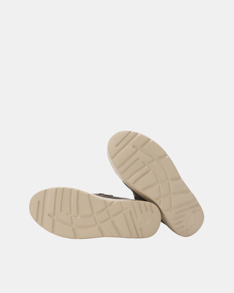 Botines Bajos Mujer Walkin Pitas Taupe SIDNEY