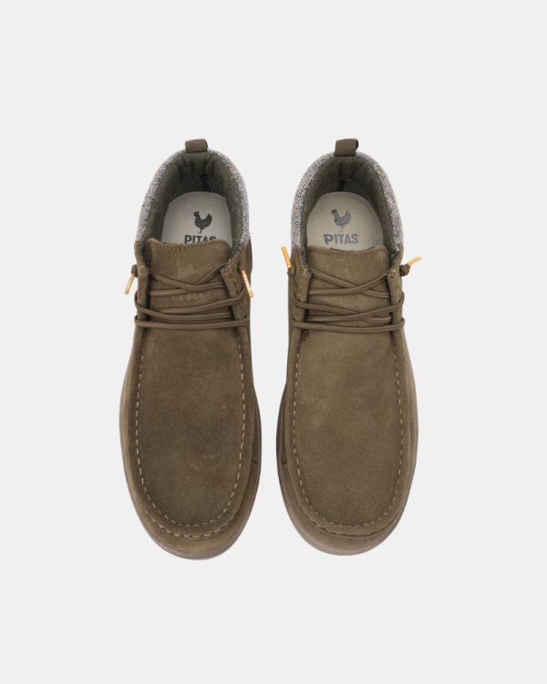 Botines Bajos Hombre Walkin Pitas Verde BAIKAL