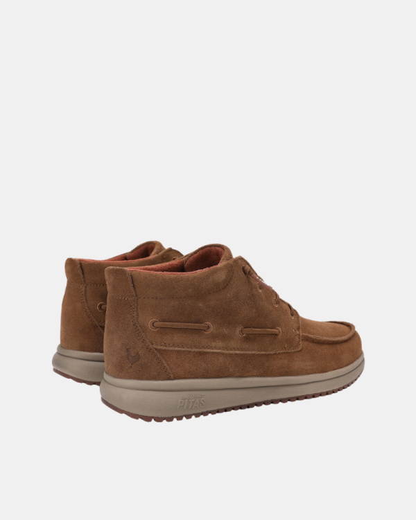 Botins Baixos Homem Walkin Pitas Castanho TIMOR