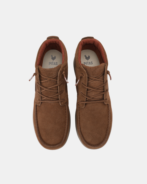 Botins Baixos Homem Walkin Pitas Castanho TIMOR