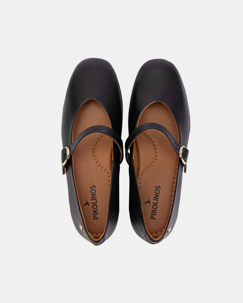 Zapatos Bailarinas Mujer PIKOLINOS Negro UBEDA HAW2N 5592CO