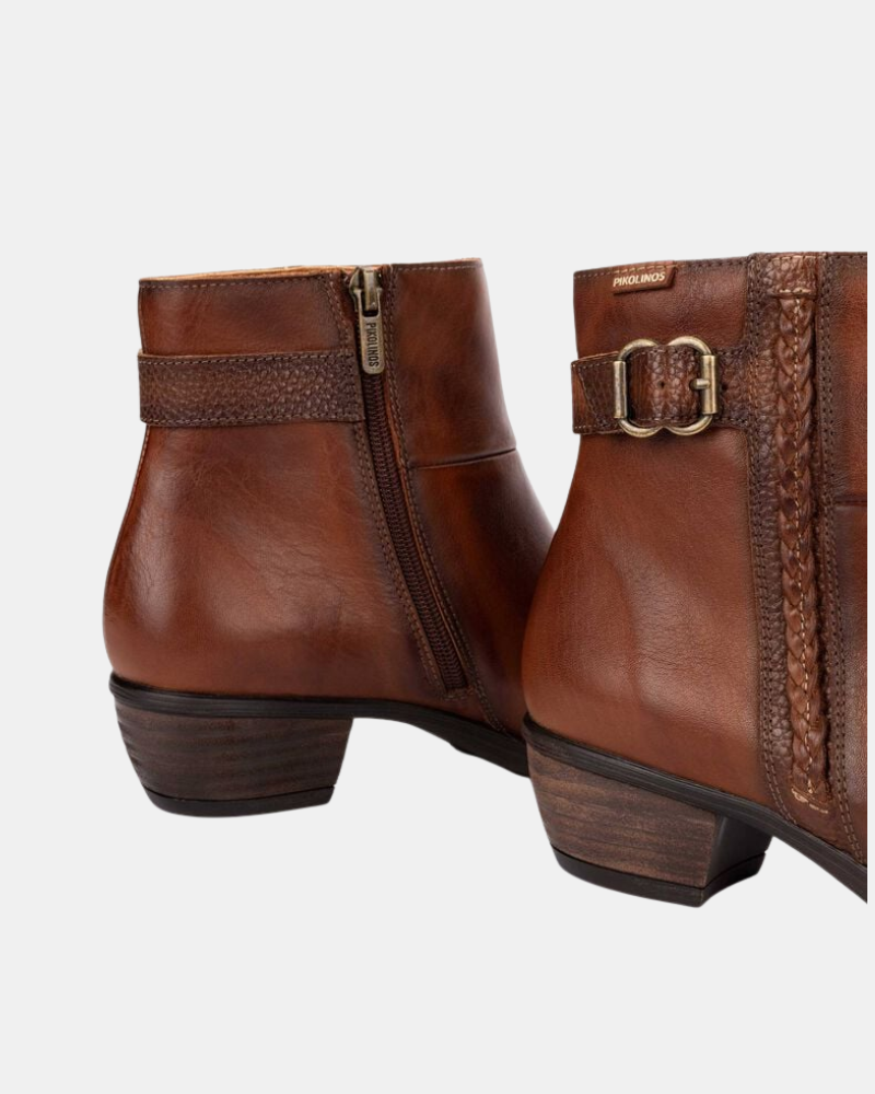 Botins Mulher PIKOLINOS Castanho UTIEL W7P 8501C1