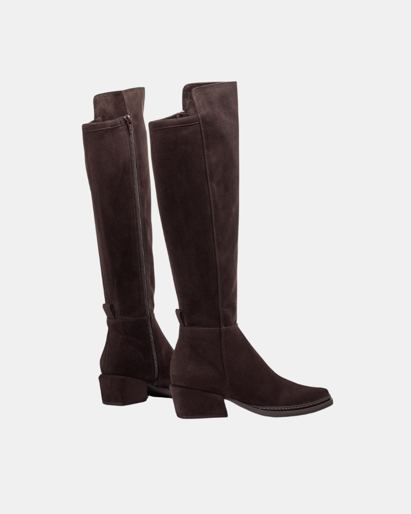 Botas altas para mulher Unisa castanhas GORETO ST